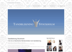 Tandblekningstockholm.com thumbnail