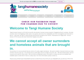 Tangihumanesociety.org thumbnail