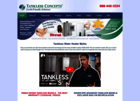 Tanklessconcepts.com thumbnail