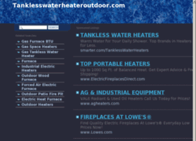 Tanklesswaterheateroutdoor.com thumbnail