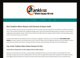 Tanklesswaterheaterworld.com thumbnail