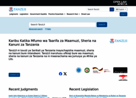 Tanzlii.org thumbnail Tanzlii.org thumbnail