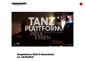 Tanzplattform2018.de thumbnail