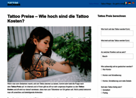 Tattoorechner De At Wi Tattoorechner Deine Tattoopreise