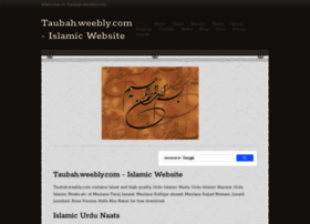 Taubah.weebly.com thumbnail