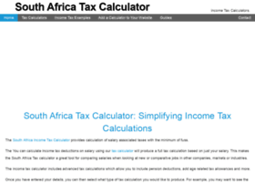 Tax-calculator.co.za thumbnail
