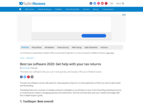 Tax-software-review.toptenreviews.com thumbnail