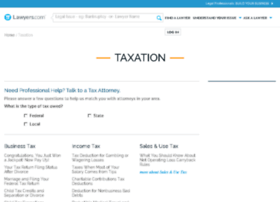 Taxation.lawyers.com thumbnail
