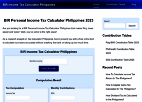 Taxcalculatorphilippines.online thumbnail