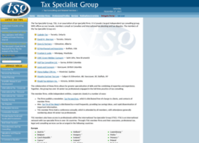 Taxspecialistgroup.ca thumbnail