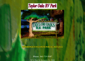 Tayloroaksrvpark.com thumbnail