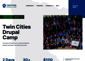 Tcdrupal.org thumbnail