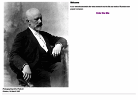 Tchaikovsky-research.net thumbnail