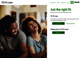 Td fit store loan