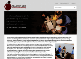 Teacherledprofessionallearning.org thumbnail