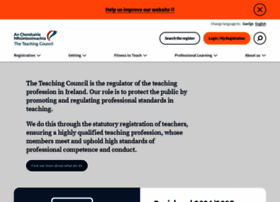 Teachingcouncil.ie thumbnail Teachingcouncil.ie thumbnail