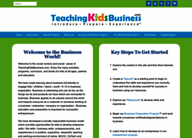 Teachingkidsbusiness.com thumbnail