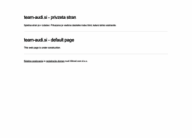 Team-audi.si thumbnail