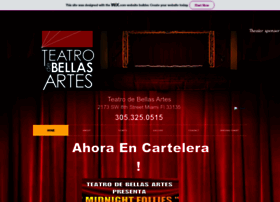 Teatrodebellasartes.com thumbnail