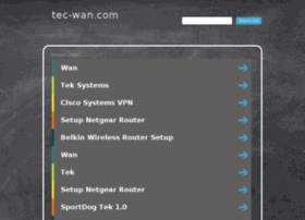 Tec-wan.com thumbnail