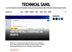 Technicalsahil.com thumbnail