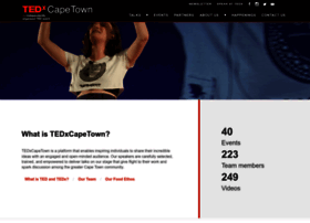Tedxcapetown.org thumbnail