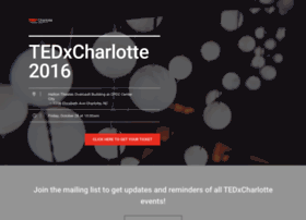 Tedxclt2016.splashthat.com thumbnail