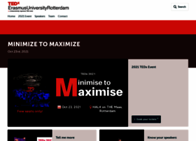 Tedxerasmusuniversity.org thumbnail