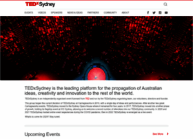 Tedxsydney.com thumbnail