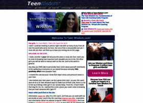 Teenwisdom.com thumbnail