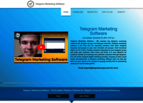 Telegrammarketingsoftware.com thumbnail
