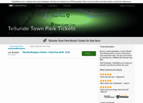Telluridetownpark.ticketoffices.com thumbnail