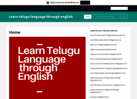 Telugulanguagelearning.wordpress.com thumbnail