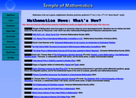Temple-of-mathematics.com thumbnail