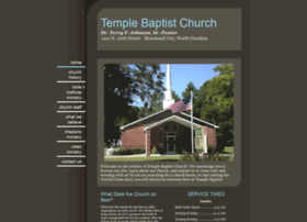 Templebaptistmorehead.org thumbnail