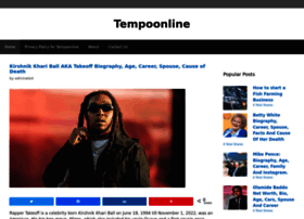 Tempoonline.com.ng thumbnail