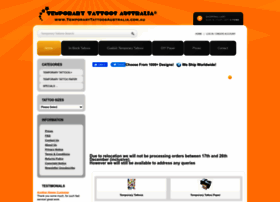 Temporarytattoosaustralia.com.au thumbnail