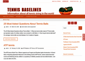 Tennisbaselines.com thumbnail