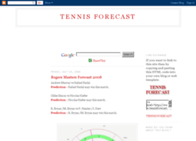 Tennisforecast.blogspot.com thumbnail