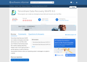 Tenorshare-data-recovery-winpe.software.informer.com thumbnail