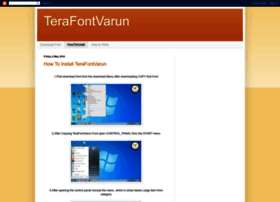 Terafontvarun.blogspot.com thumbnail