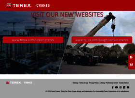 Terex-cranes.com thumbnail Terex-cranes.com thumbnail