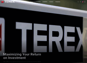 Terex.com thumbnail Terex.com thumbnail