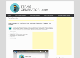 Termsgenerator.net thumbnail