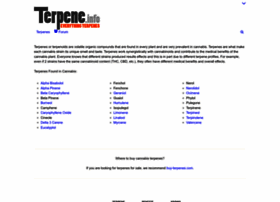 Terpene.info thumbnail