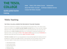 Tesolcollege.uk thumbnail Tesolcollege.uk thumbnail
