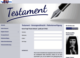 Testament-online.eu thumbnail