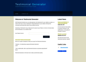 Testimonial-generator.com thumbnail