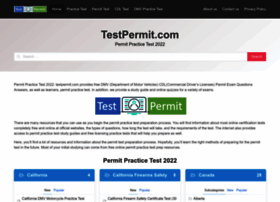 Testpermit.com thumbnail
