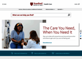Testprism.stanfordhealthcare.org thumbnail